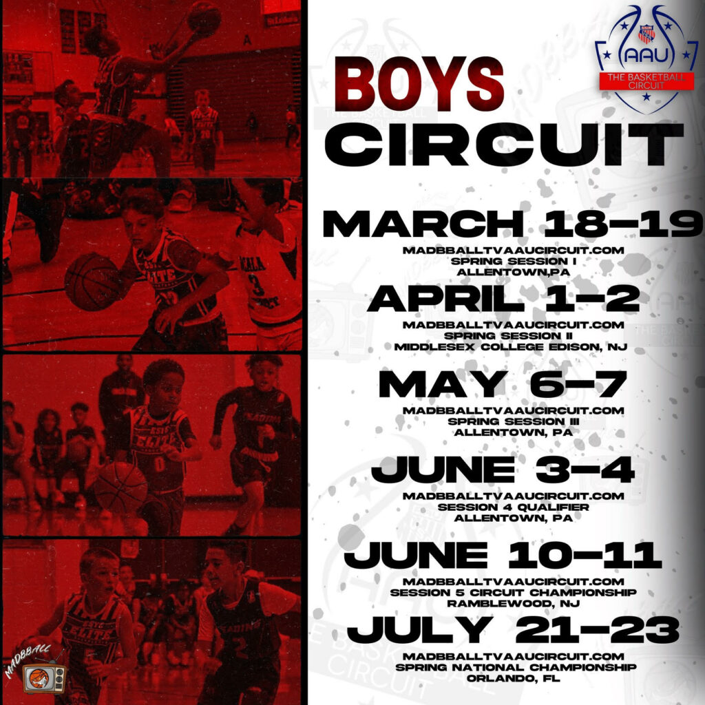 AAU Basketball Circuit Mad Events